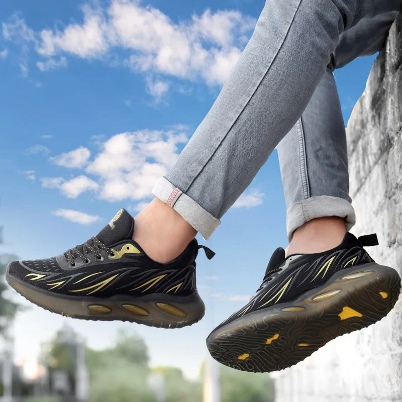 Bacca Bucci  Intensity Breathable Fishnet Running Shoes for Men | Best Price UAE